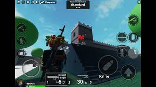 Roblox Weaponry 56 kills without dying [upl. by Iong]