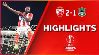 Crvena zvezda  Krasnodar 21 highlights [upl. by Assenal]