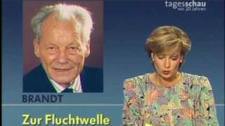 Tagesschau vom 16 September 1989 [upl. by Ethbun]