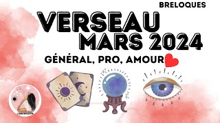 Verseau MARS 2024  FIN DUN CÉLIBAT [upl. by Suelo]