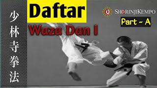 Shorinji Kempo Waza Techniques  Dan 1  Part A [upl. by Yhtommit]