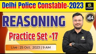 Delhi Police Reasoning  Reasoning Practice Set 17 सफलता बैच 64  Concepts amp Tricks Himanshu sir [upl. by Aldrich]