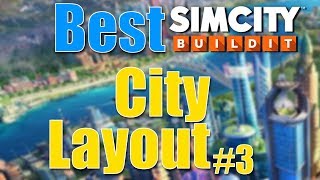 SimCity Buildit  Best City Layout for Beginners 3 How To Boost Population [upl. by Enirehtac572]