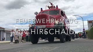 FiF vor Ort Festumzug der Feuerwehr Hirschaid am 10 Juli 2022 [upl. by Anavoig]