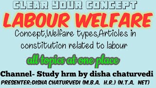 Labour welfareunit9Types of labour welfare in hindiintramuralextramural welfare [upl. by Ymmas]