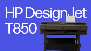 HP DesignJet T850 [upl. by Giannini114]