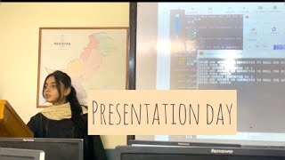 Presentation days in university vlog WANIA AZAM VLOGS  LGU VLOGS [upl. by Pier436]