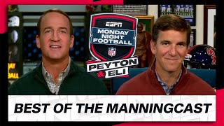 Best of the ManningCast Season 3  Monday Night Football with Peyton amp Eli [upl. by Naujyt]