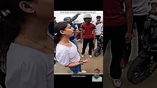 Road Rage chhapri rider with girl iPhone tod diya shorts bike rider fighting trending motovlog [upl. by Robbie750]