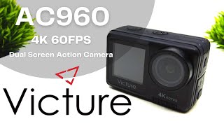 Victure AC960 4K60FPS Action Camera  Full Review  Samples  Supports External Audio  EIS [upl. by Daj262]