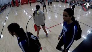 NETFORCE Falcons JH Volleyball  Dallas Angels Classic 2024  Game 3 [upl. by Kampmann]