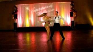 Superstars of Ballroom Chelsie amp Tony dance at show [upl. by Ahsap]