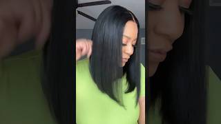 LuvmeHairOfficial PreMax Silky Straight Blunt Cut Bob SNH28 for 28 off shorts luvmehair [upl. by Suoirad488]