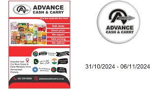 Advance Cash amp Carry specials ZA  31102024  06112024 [upl. by Cleodell]