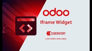 How to add Iframe in odoo  odoo Iframe  odoo Iframe Widget  odoo Iframe generator  odoo webpage [upl. by Lyrred]