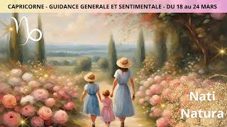 CAPRICORNE ♑ Guidance générale  Du 18 au 24 Mars 2024 🔮 PrêtPrête pour le grand SAUT  🍀 [upl. by Anigue]