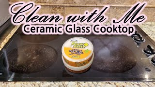 COOKTOP CLEANING  Scrub Daddy amp Scrub Mommy SHORTS [upl. by Ahtebat]