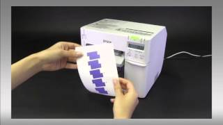 Epson ColorWorks C3500 steps to finetune printouts [upl. by Nereen922]