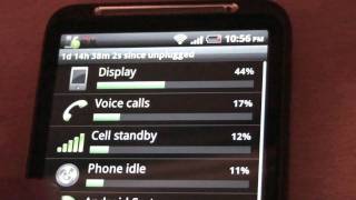 HTC Desire HD Battery Life followup [upl. by Cita569]