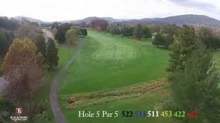 Blacksburg Country Club Hole By Hole Flyover [upl. by Nodyarb434]