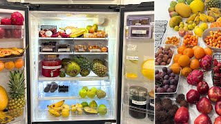 Fruit Fridge Tour  Plant Based Vegan Vlog  Meal Prep Juicing Health Food Recipes What I Eat [upl. by Enitram347]