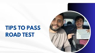 TIPS TO PASS ROAD TEST AT FIRST ATTEMPT [upl. by Naffets]