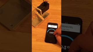 DIY Servo Motor controlled by mobile phone [upl. by Enyrehtak]