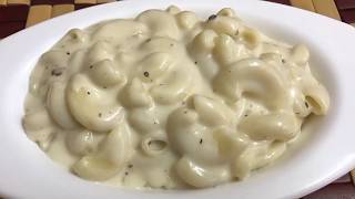 White sauce pastaPasta in white sauceIndian style white pasta in Tamil [upl. by Aisereht]