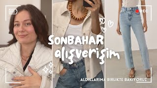 SONBAHAR ALIŞVERİŞİM I ZARA 2024 I Kapsül dolap alışverişi [upl. by Yrneh]