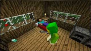 Minecraft  15 ways to wake up [upl. by Shishko]