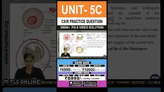 CSIR Practice Question  Unit 5 Developmental Biology  Topic C  csirlifesciencetlsonline [upl. by Annala]