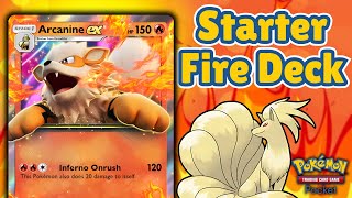 Arcanine eX And Ninetails Set Them ABlaze  Pokemon TCG Pocket Gameplay [upl. by Yasnyl983]