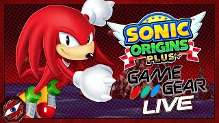 SONIC ORIGINS  Game Gear Games LIVE Part 1 [upl. by Ledif116]