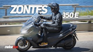 TEST ZONTES 350 E  MOTORLIVE [upl. by Atrebla915]