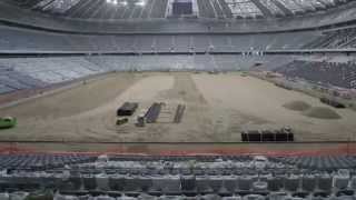 Allianz Arena of Munich Time Lapse Stadium Construction [upl. by Ternan]