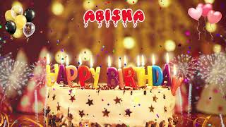 ABISHA Birthday Song – Happy Birthday Abisha [upl. by Llemrej]