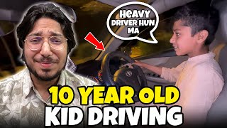 10 Years Old Kid Driving A Car Dangerous 😱  Eid Ki Shopping Ho Gyi 🛍️ [upl. by Eaneg263]