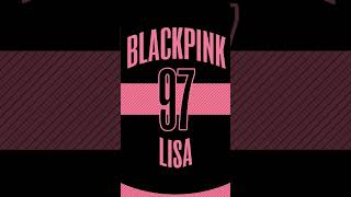 números de blackpink en camisas kpop blackpink blink [upl. by Bonine]