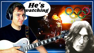 Guitar Teacher REACTS Juliette Armanet  Imagine Olympics 2024 [upl. by Lishe]