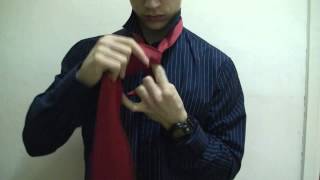 Cum sa faci nodul dublu la cravata how to tie your tie [upl. by Thebault224]