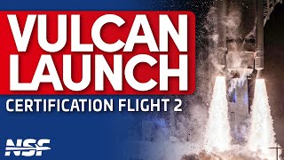 🔴FULL REPLAY ULA Vulcan Experiences Anomaly on CERT2 Mission [upl. by Resneps]