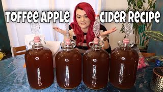 How to Make TOFFEE APPLE CIDER at Home  step by step recipe  MoggyBoxCraft [upl. by Eizzo]