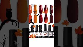 HOW TO WEAR MODELONES GEL POLISH FALL COLLECTION  AMAZON FINDS [upl. by Arlie]