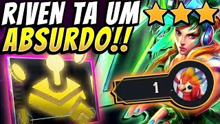 TFT  RIVEN ⭐️⭐️⭐️ TA ABSURDA NO NOVO PATCH [upl. by Mitchel387]