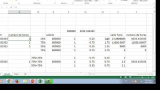 CALCULO DE HORAS EXTRAS Y RECARGOS [upl. by Eceined274]