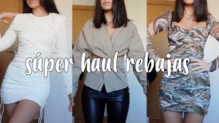 Súper HAUL REBAJAS 2022 I ZARA PULLampBEAR [upl. by Jerrie]