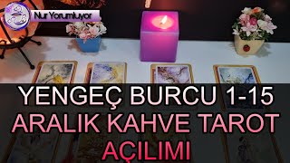 YENGEÇ ❤️ YÜKSELEN ❤️ YENGEÇ BURCU 115 ARALIK DETAYLI KAHVE TAROT AÇILIMI burçyorumları [upl. by Uolymme]