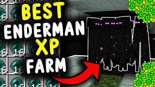 BEST Enderman XP Farm In Minecraft Bedrock 121 [upl. by Griswold]