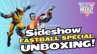 Fastball Special  Sideshow Premium Format Live Unboxing [upl. by Ysak]