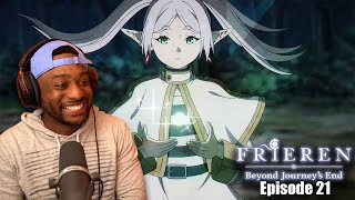 Frieren The Great Mage  Frieren Episode 21  Reaction [upl. by Ariana]